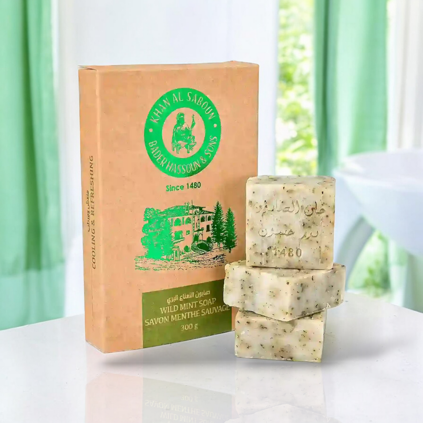 WILD MINT SOAP 6Pc's 300g