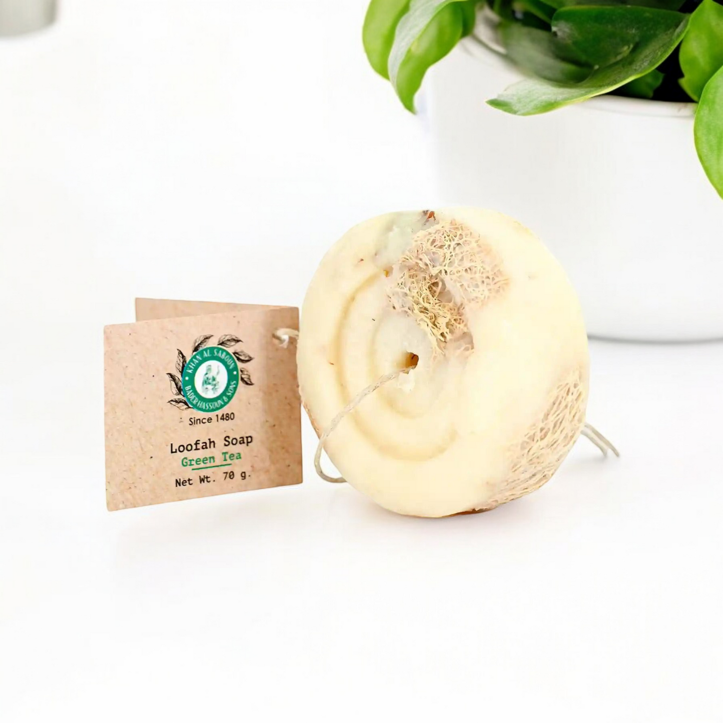 GREEN TEA LOOFAH 70g