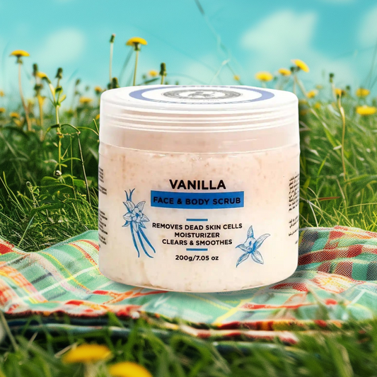 EXFOLIATING SCRUB VANILLA 7.05Oz