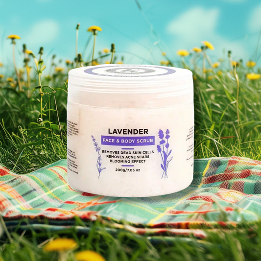 EXFOLIATING SCRUB LAVENDER 7.05Oz